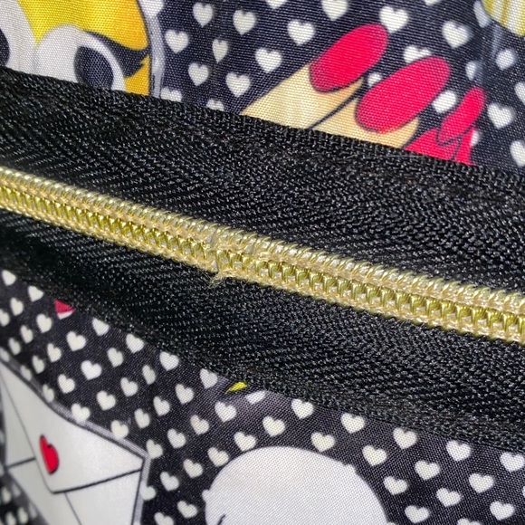 Betsey Johnson Emoji Patterned Backpack - Picture 3 of 14